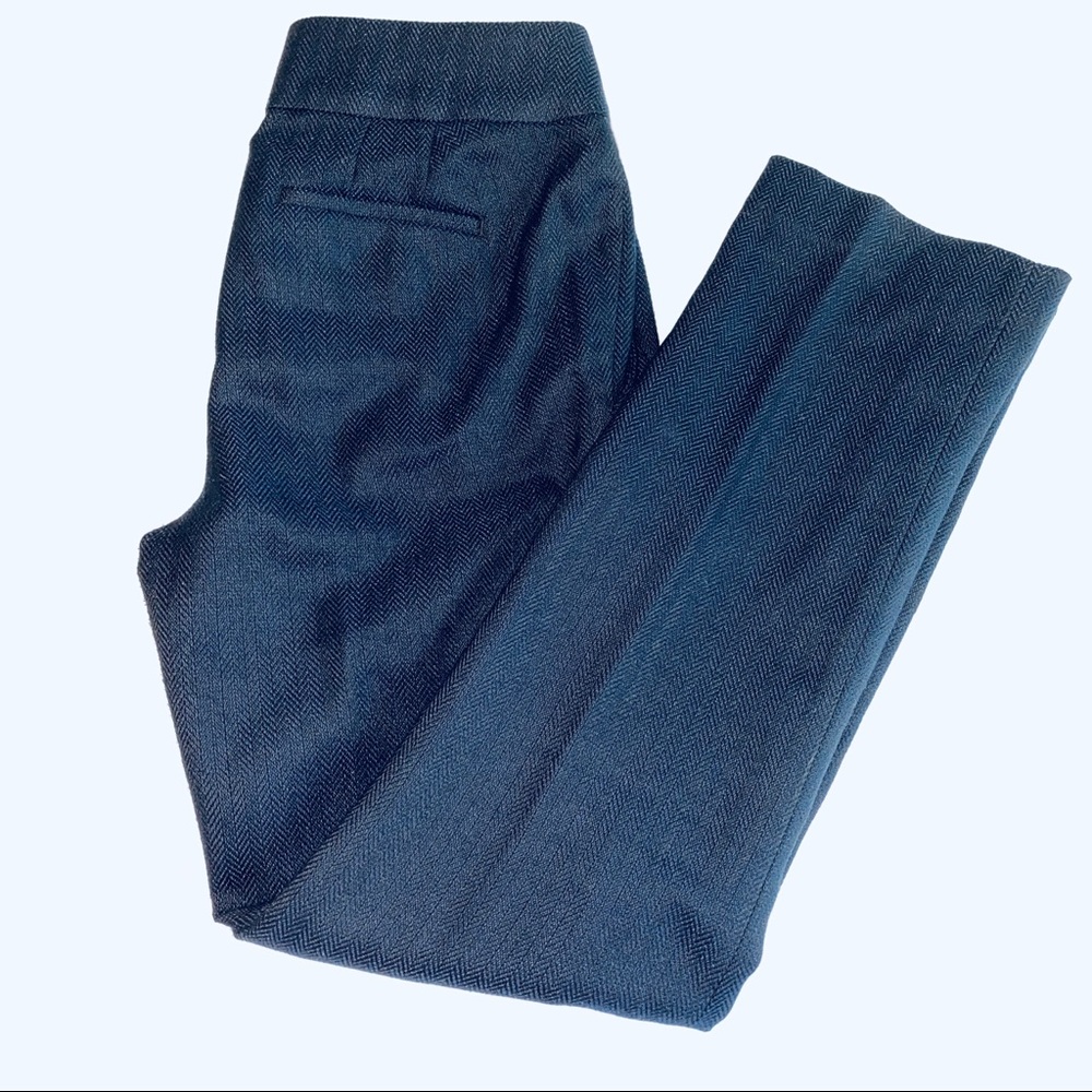 LOFT Marisa Straight Dress Pants - Navy - Size 4